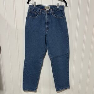 L.L.Bean Relaxed Fit Flannel Lined Jeans Women’s 12 Regular Vintage Y2K